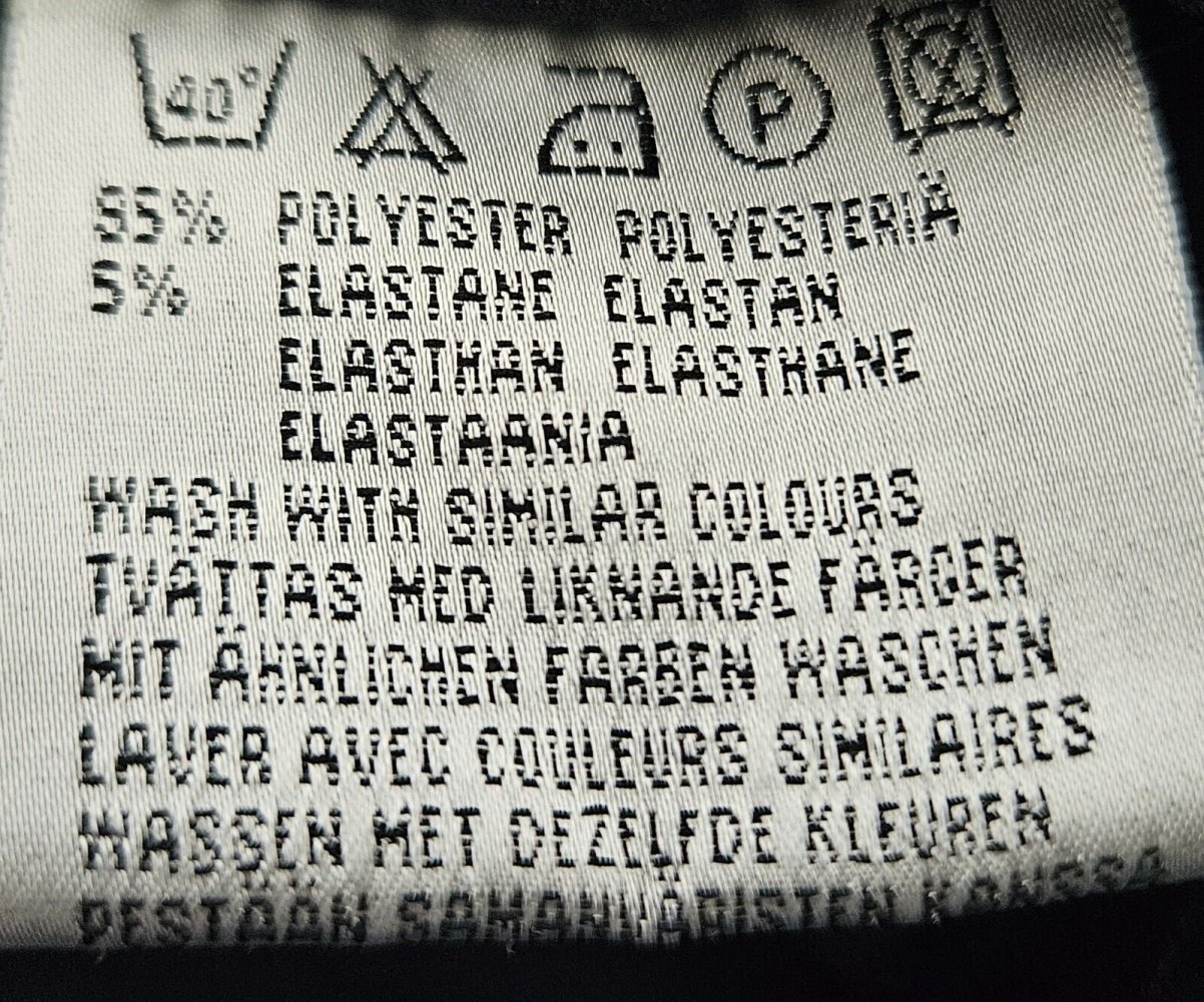 Hennes Collection Elegante Damen Samtjacke Weste *Gothic* Gr. M (H&M) schwarz