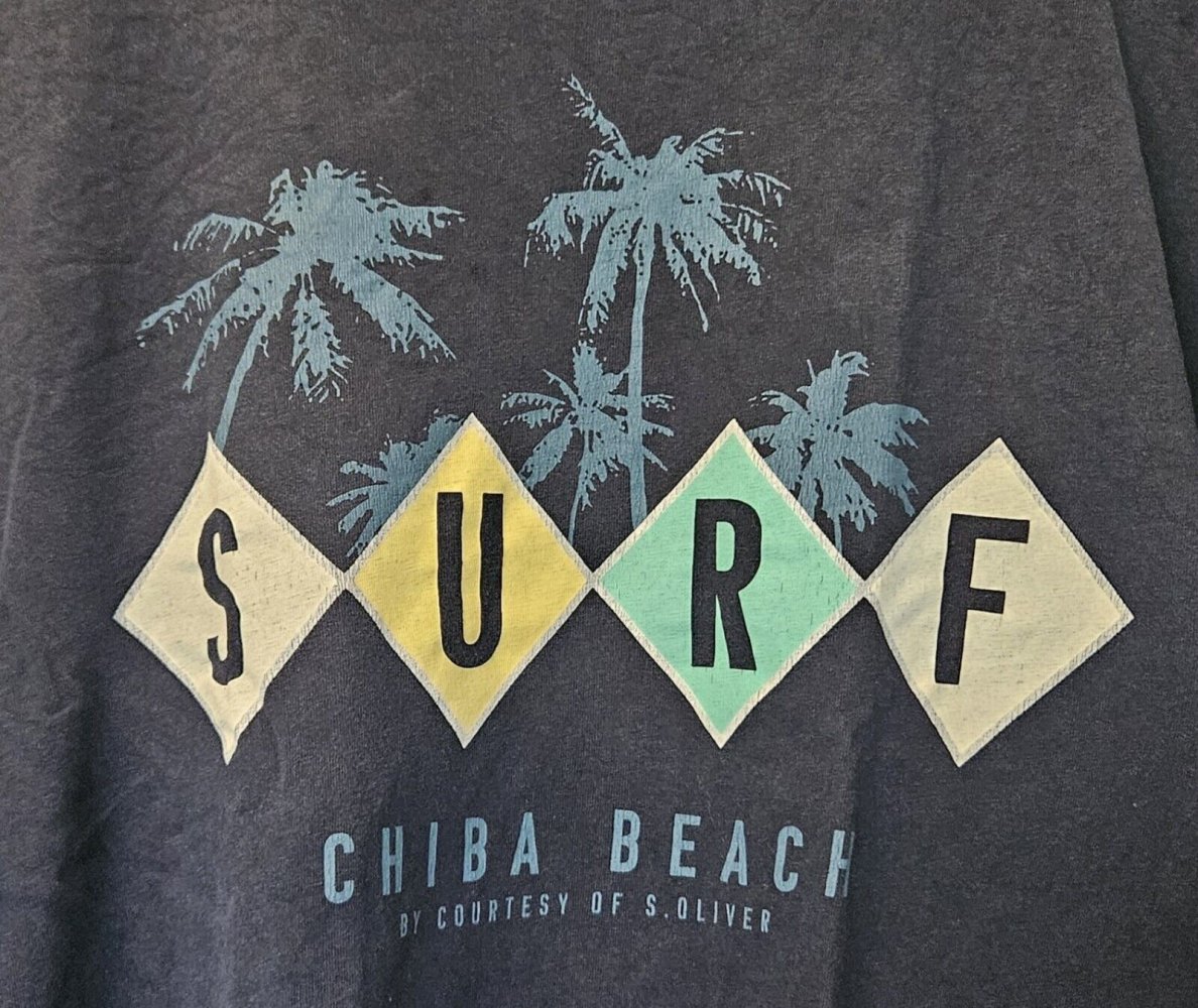 s.Oliver Red Label - Herren T-SHIRT Gr. XL blau - Slim Fit