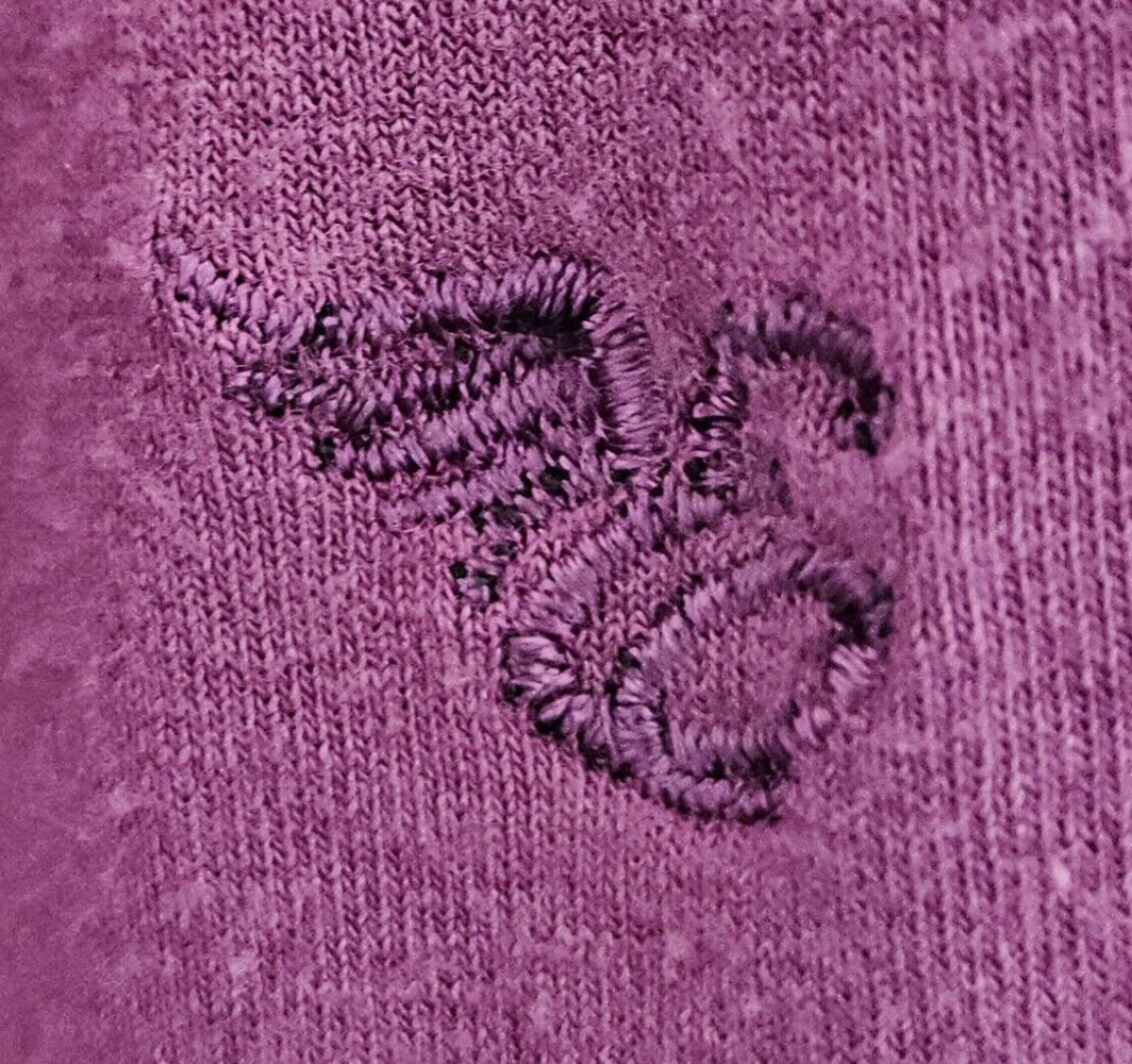 Damen Umstands-Shirt-Oberteil Gr M (Esprit Maternity) lila Schwangerschaft