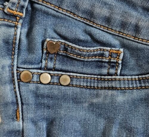 Damen Umstands-Jeans Gr 40 (Gina Mama) blau Schwangerschaft Hose