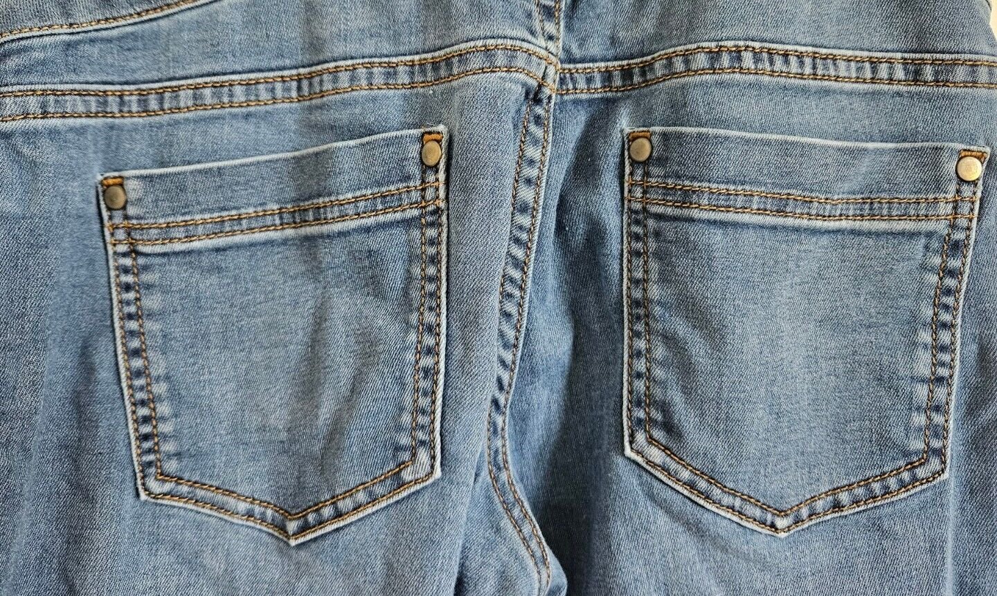 Damen Umstands-Jeans Gr 40 (Gina Mama) blau Schwangerschaft Hose