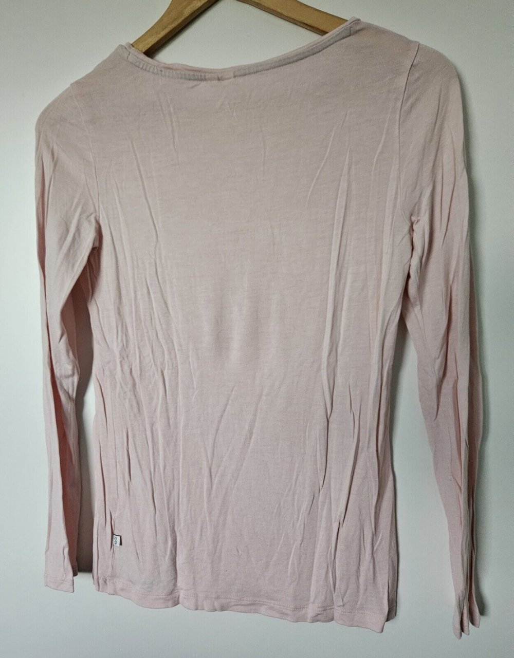 Trendiges Damen Langarmshirt Oberteil Gr. M (Q/S by s.Oliver) rosa