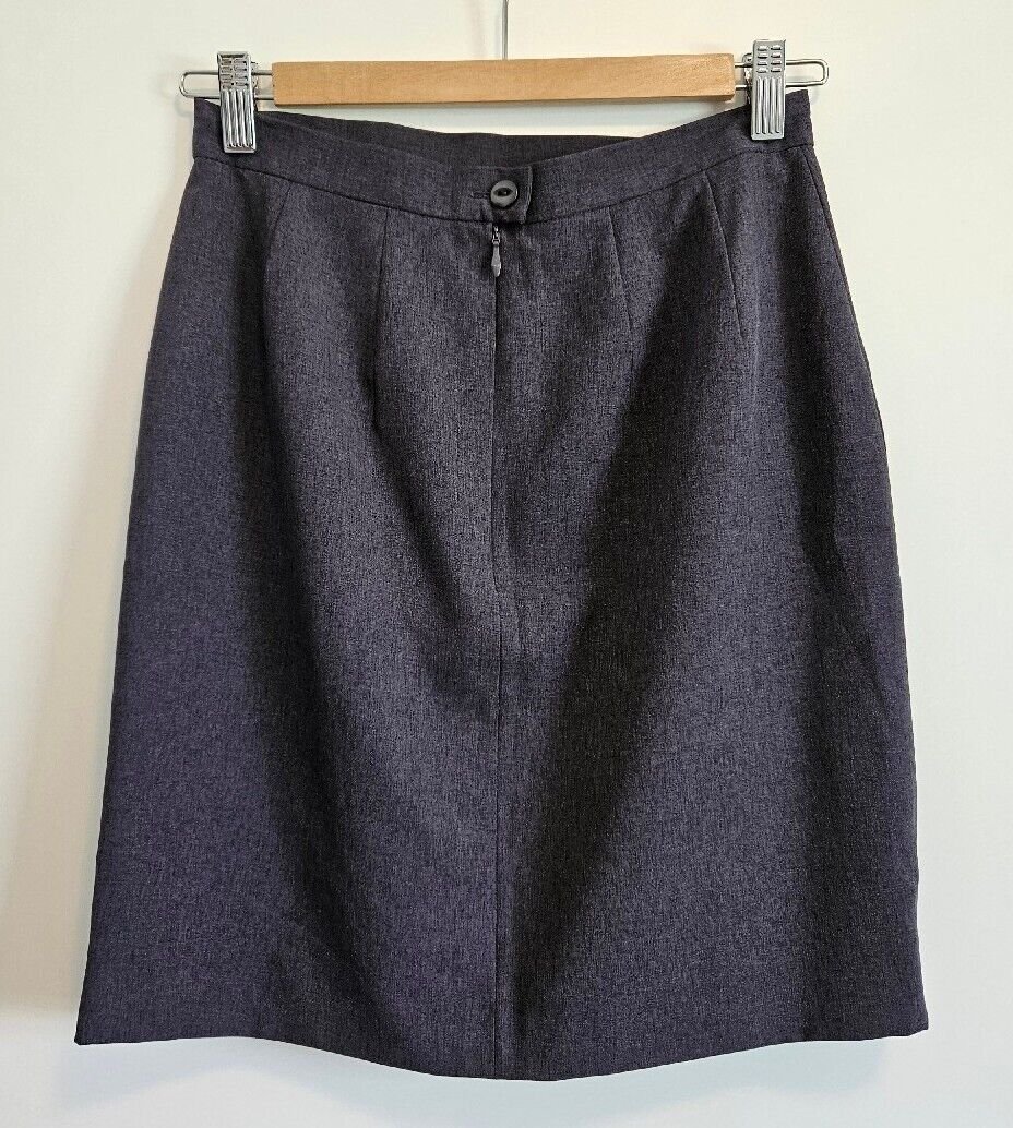 Top modische eleganter Business Damenrock Gr. S (Oktavia) grau