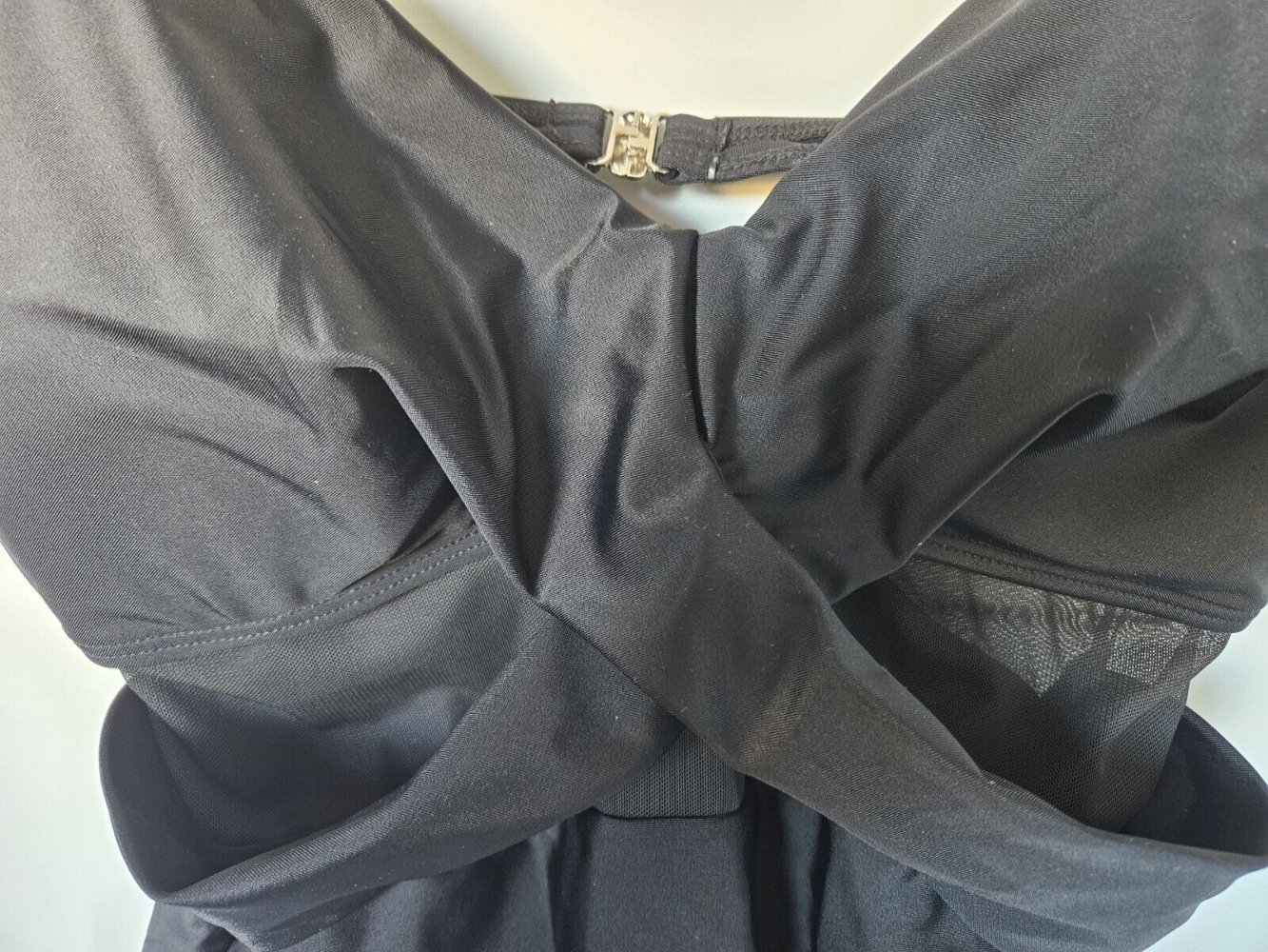 Damen Badeanzug Bauchweg Strandmode Gr. L schwarz (UNIQUEBELLA) NEU/OVP