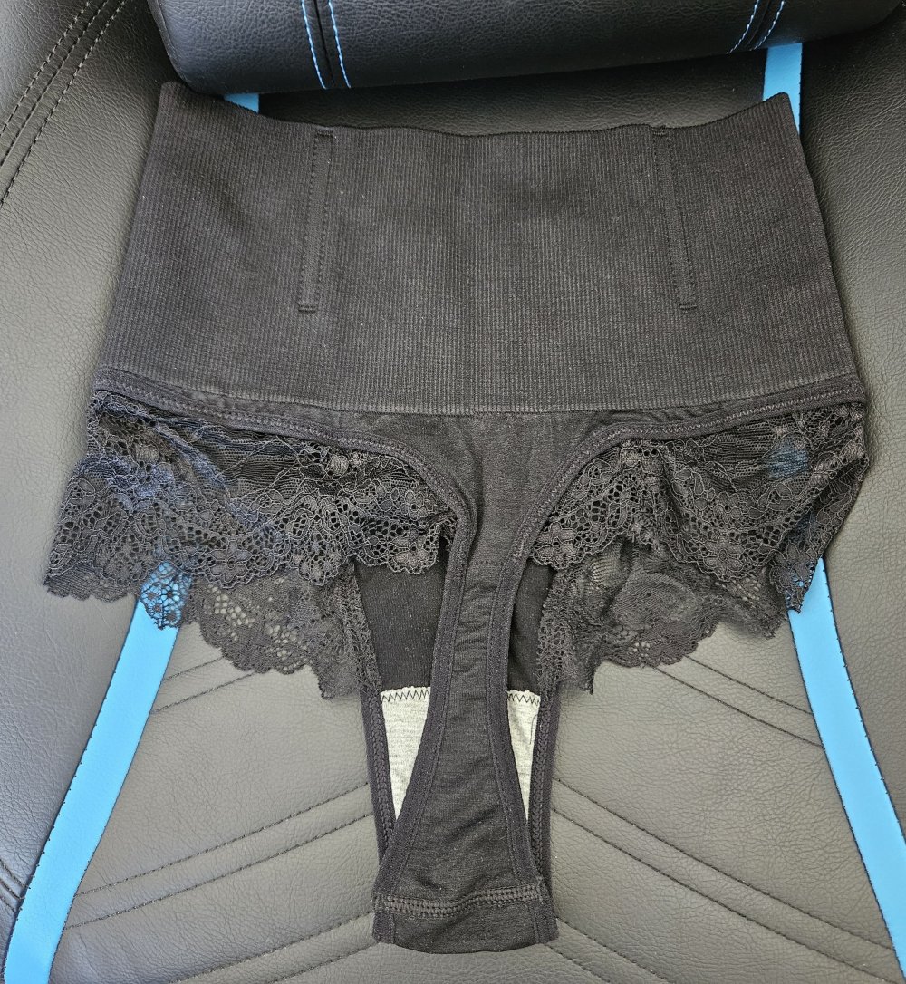 SURE YOU LIKE Bauchweg Damen Unterhose Tanga Gr. L schwarz (NEU/OVP) Shapewear