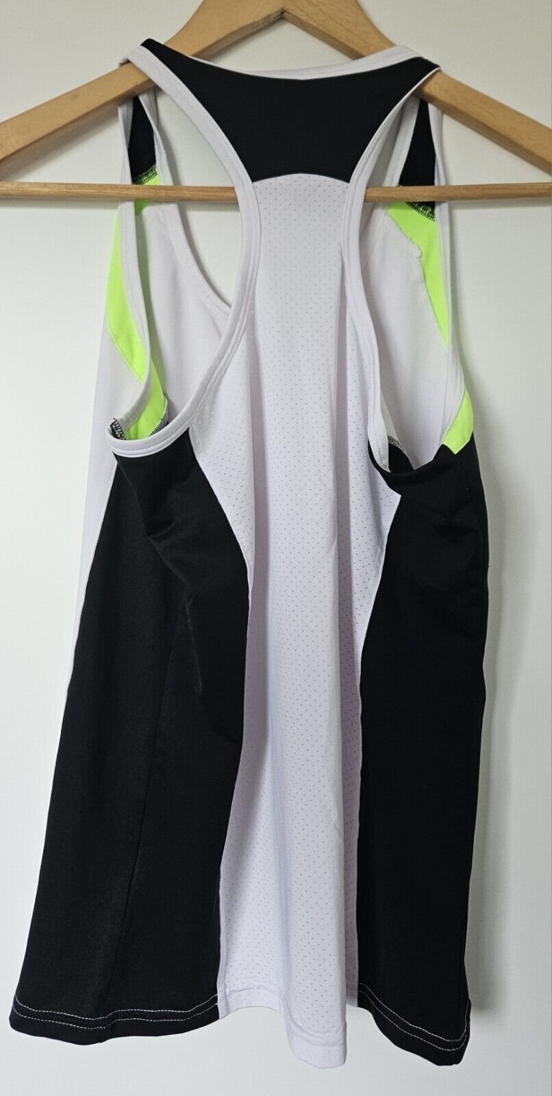 Erima Tanktop Razor 2.0 Damen Weiss Schwarz Grün Gr. 40 Fitness Sport