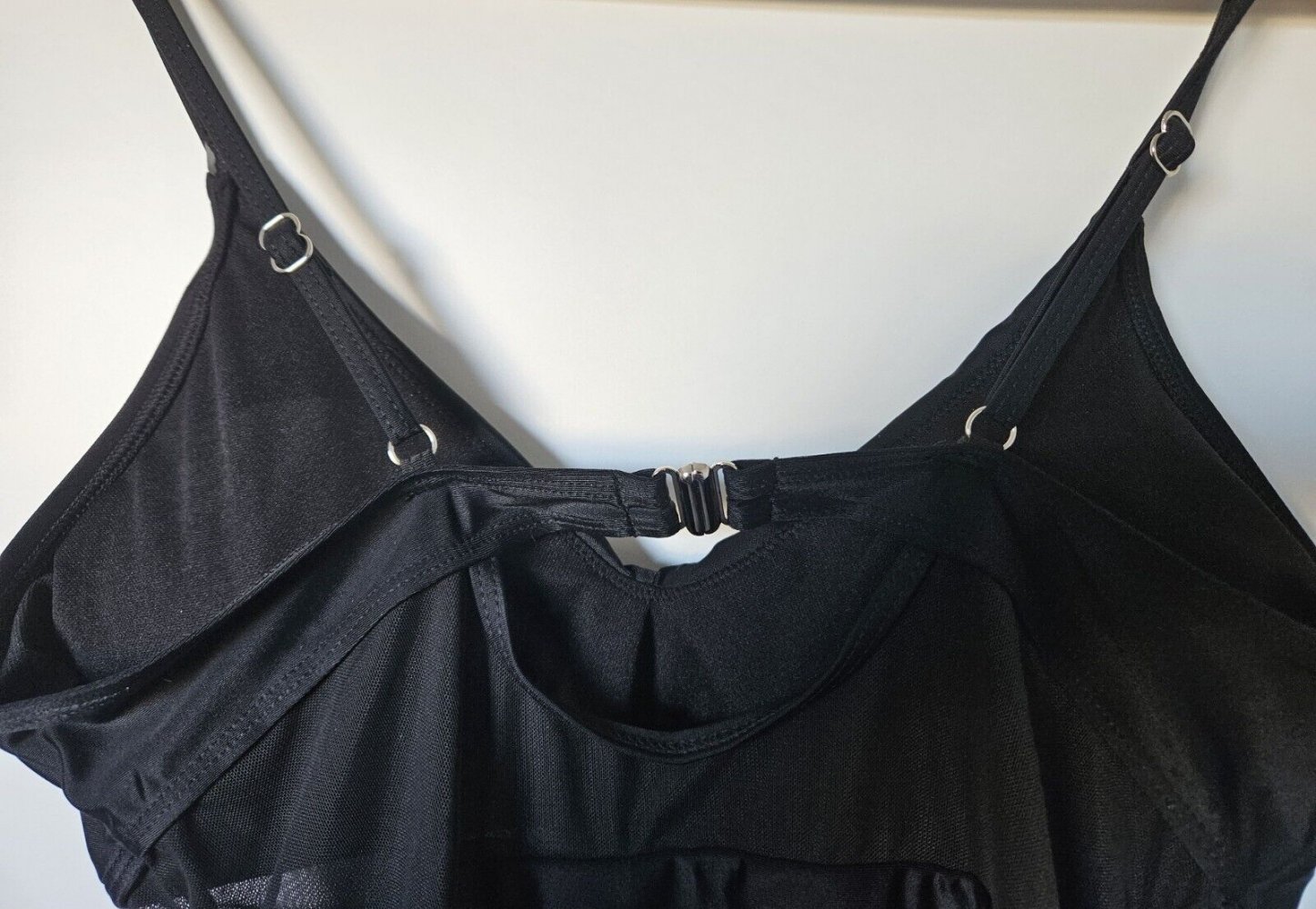 Damen Badeanzug Bauchweg Strandmode Gr. L schwarz (UNIQUEBELLA) NEU/OVP