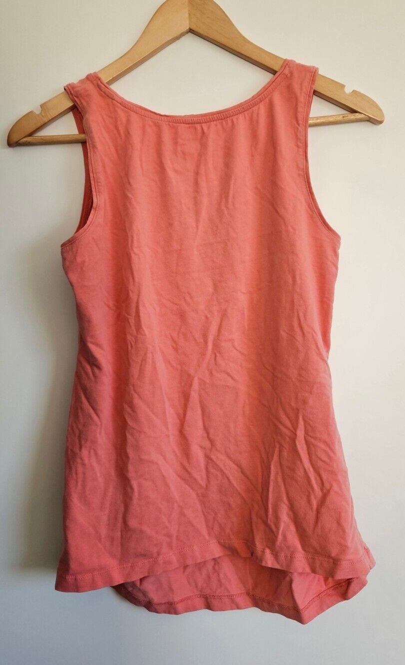 Damen Umstands-Tank Top Gr M 40/42 (esmara) apricot Schwangerschaft