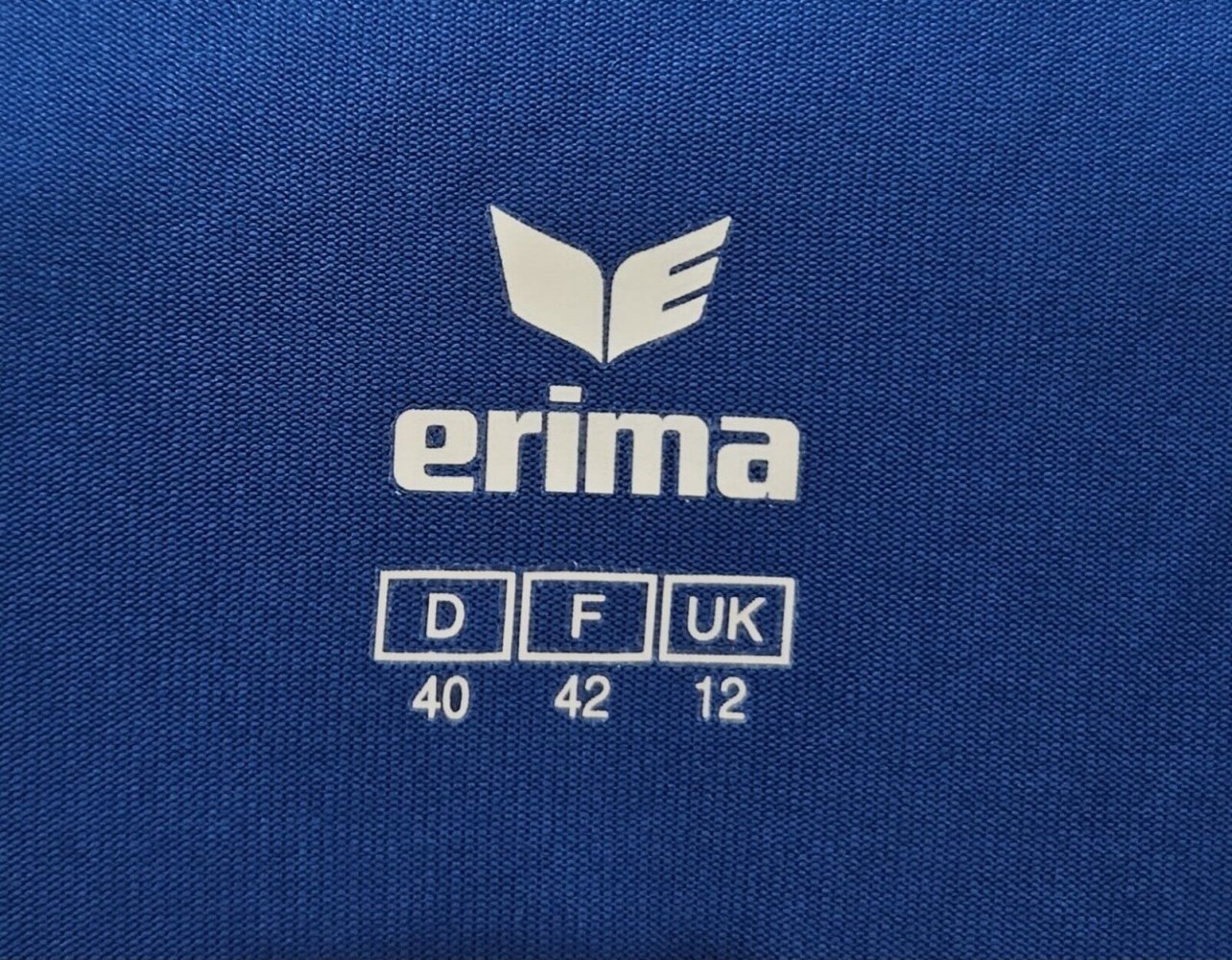 Erima Tanktop Razor 2.0 Damen Weiss Blau Schwarz Gr. 40 Fitness Sport