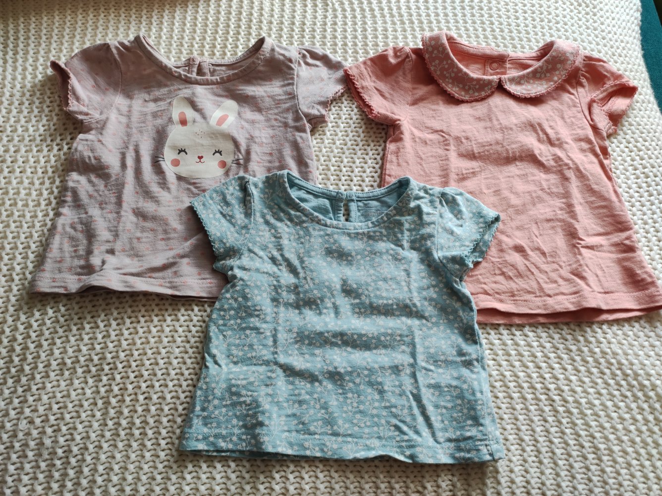 3er Set Kurzarm-Shirts