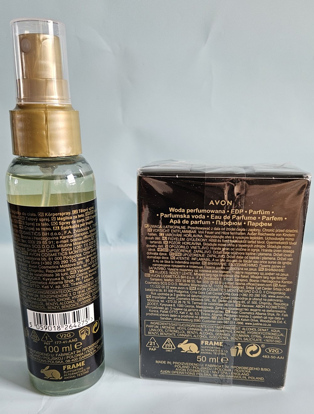 Avon Little Black Dress Set