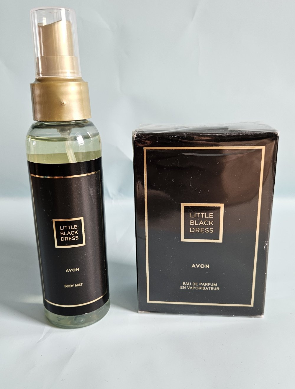 Avon Little Black Dress Set