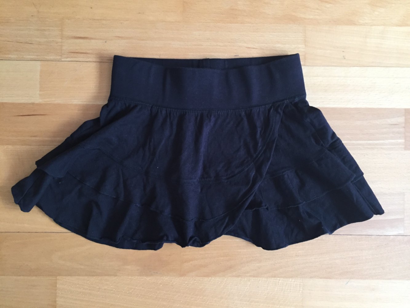 Lambada Rock Gr. 38 schwarz Minirock Clockhouse C&A