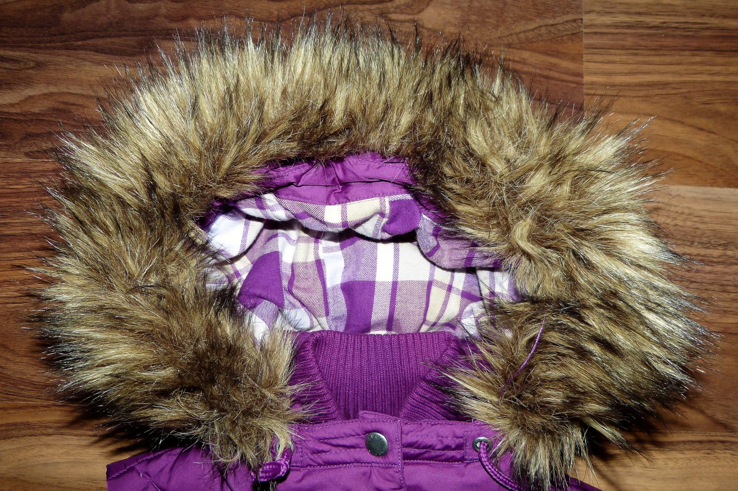 Daunenweste Esprit 42 Weste lila Fell