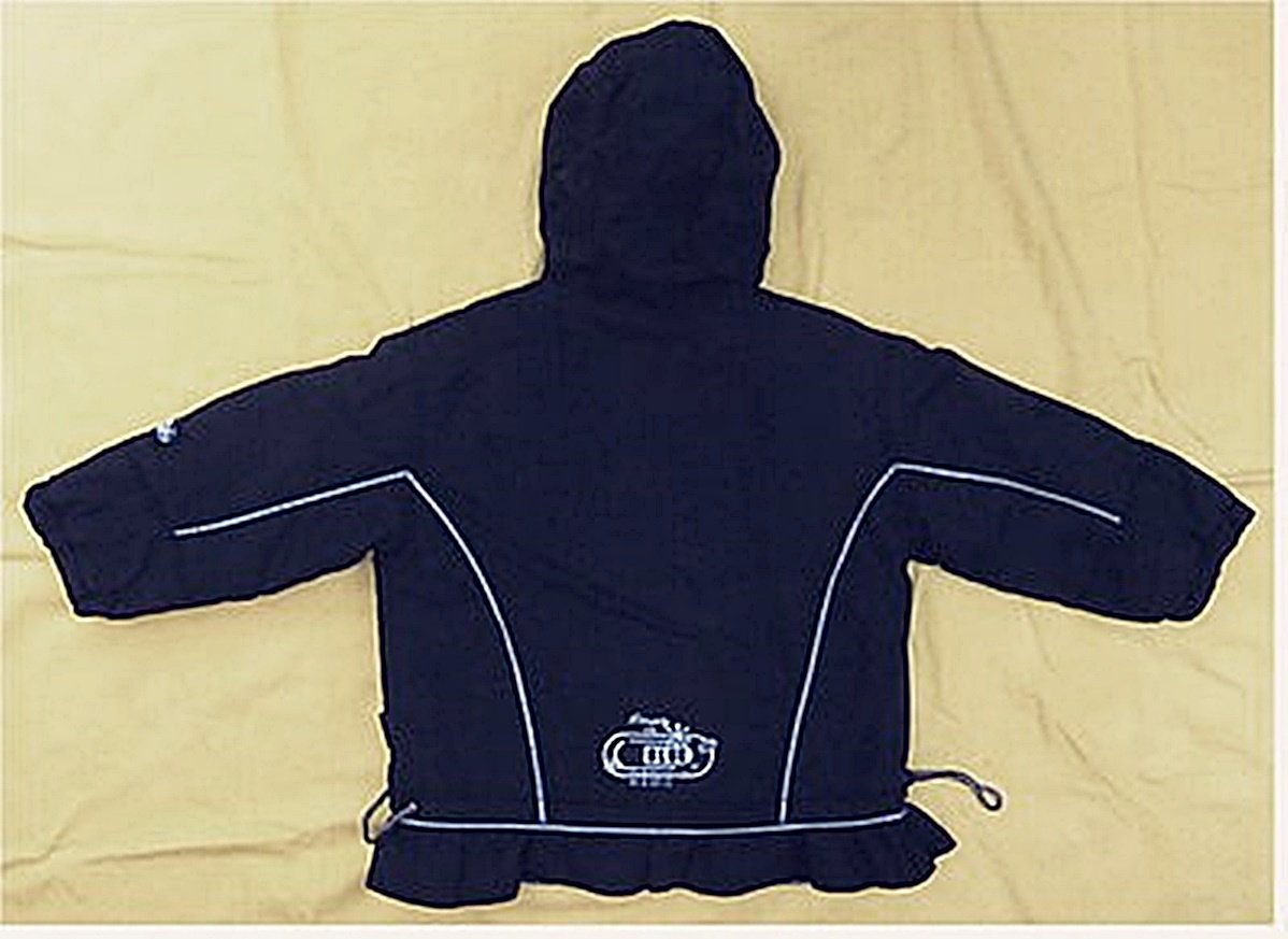 gefütterte Jacke für Jungen , Simpey Side Blue - Farbe blau , Gr. 116