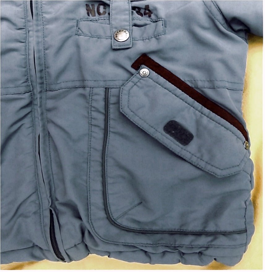 Winter-Jacke von Outbrust für Jungen , Farbe blau , Gr. 98