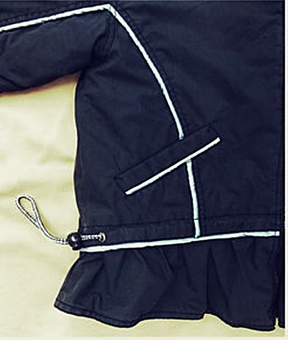 gefütterte Jacke für Jungen , Simpey Side Blue - Farbe blau , Gr. 116