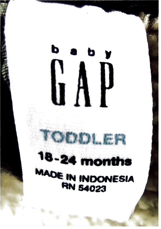 Baby Cap für ca. 18-24 Monate Alter - Khakia-Farbtöne