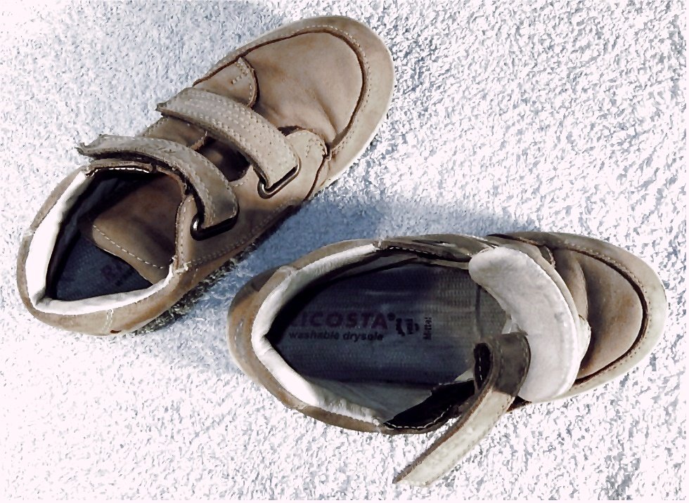 Kinder Halbschuhe Ricosta - Größe 30 - Velourleder braun