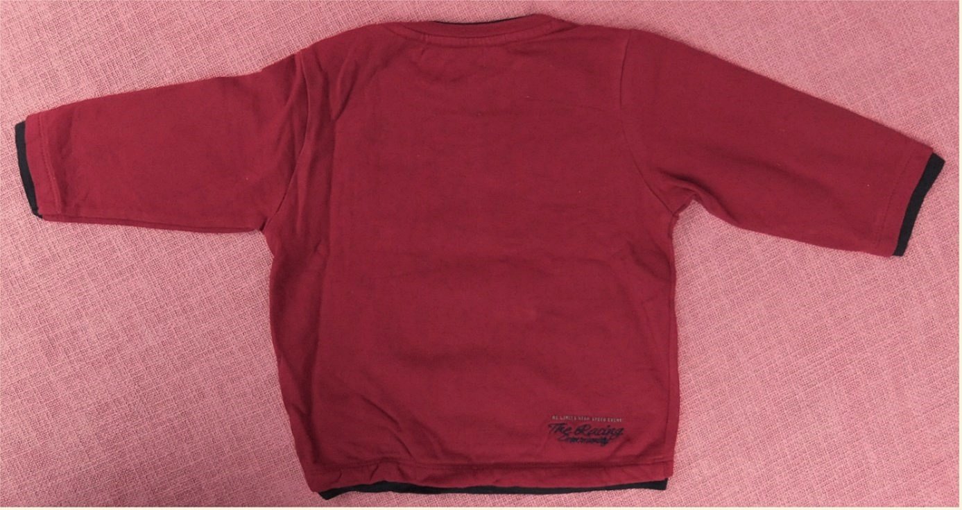 2 x Sweatshirts - Von Esprit und Staccato - Größe 86 - rot und hellrot