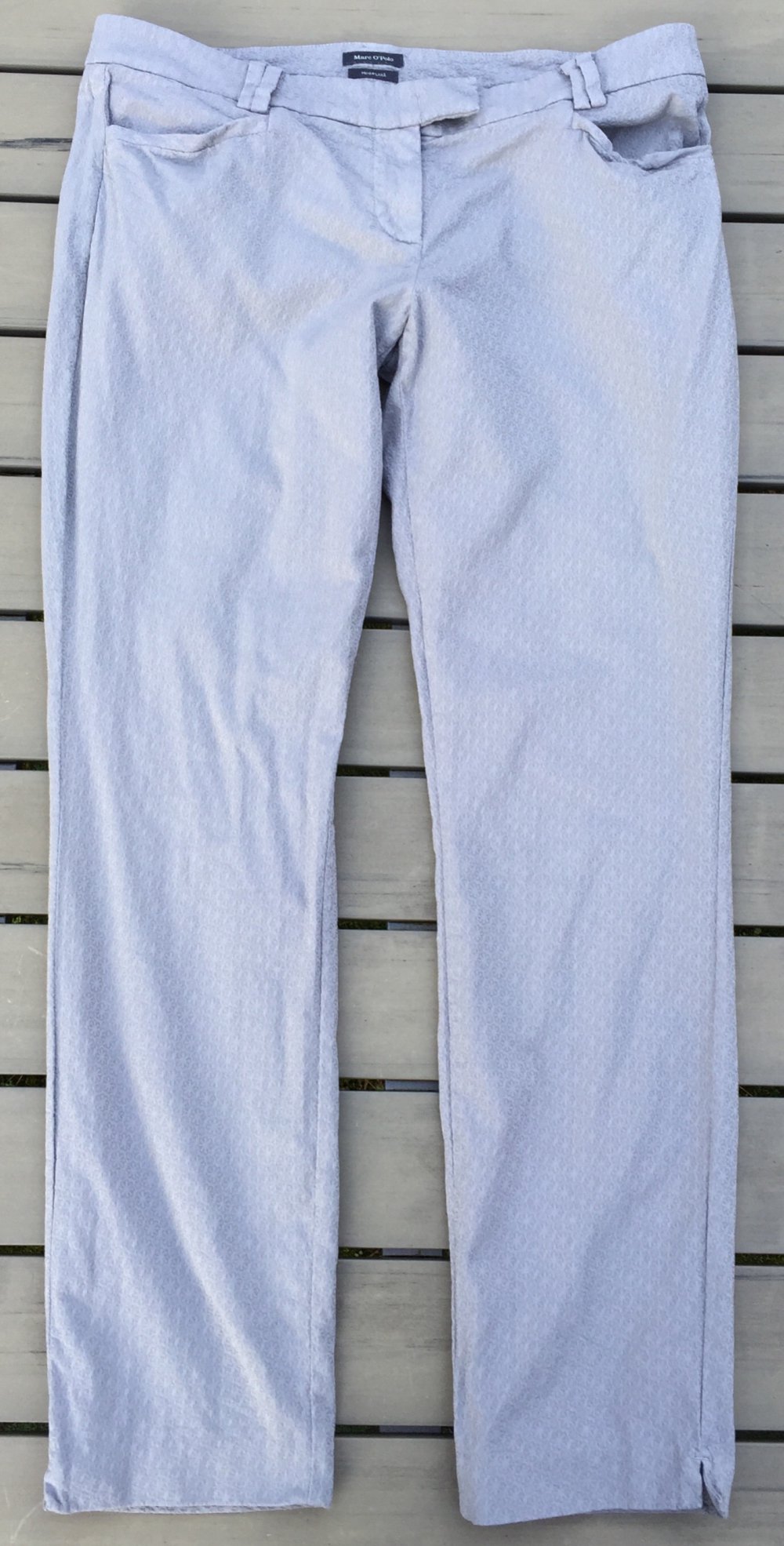 MARC O‘POLO Laxa HOSE grau Mille Fleur Gr. 36