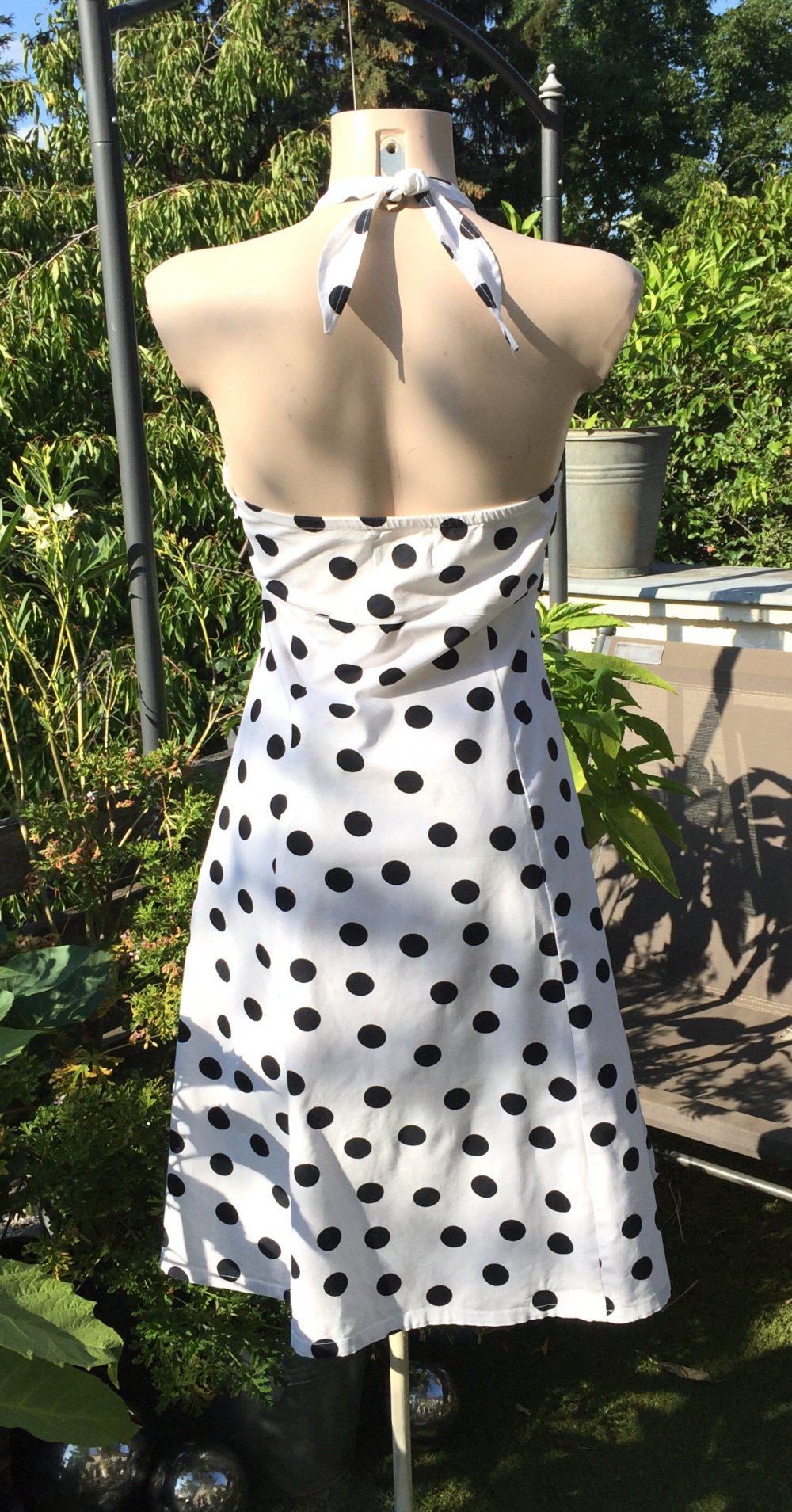 VERO MODA Rockabilly NECKHOLDER KLEID Gr. 34