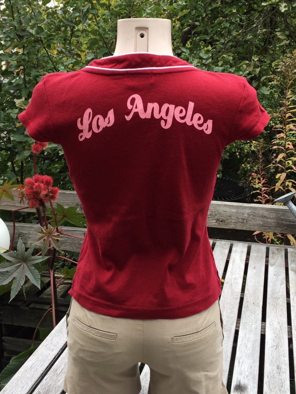 FREEDOM / NEXT ERA Baseball SHIRT Oldschool LOS ANGELES 86 Gr. L (M)