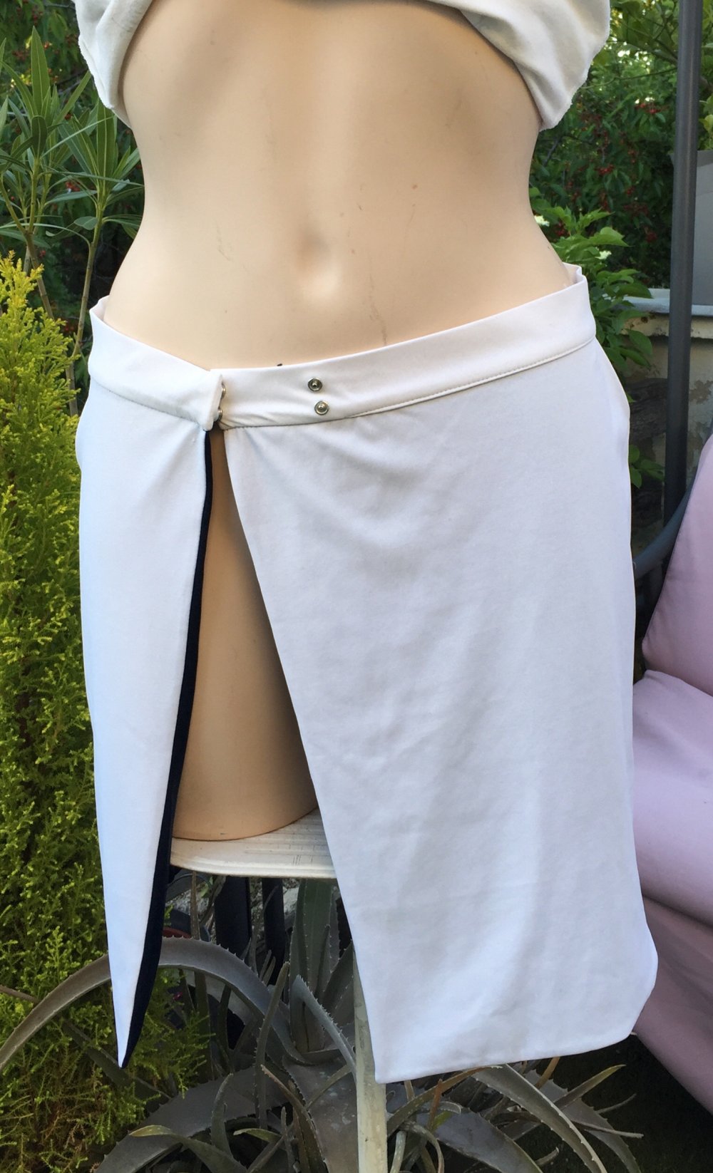 WOLFORD Mini PAREO Wickelrock maritim