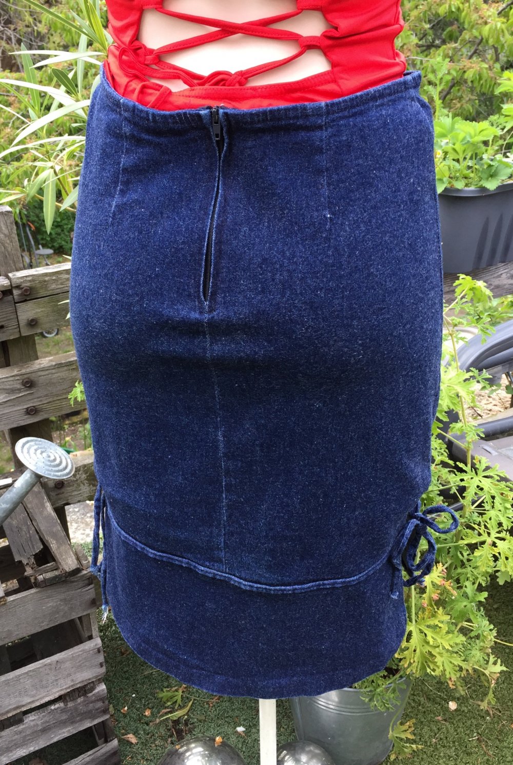 CHARLOTTE RUSSE Vintage JEANSROCK Stiftrock