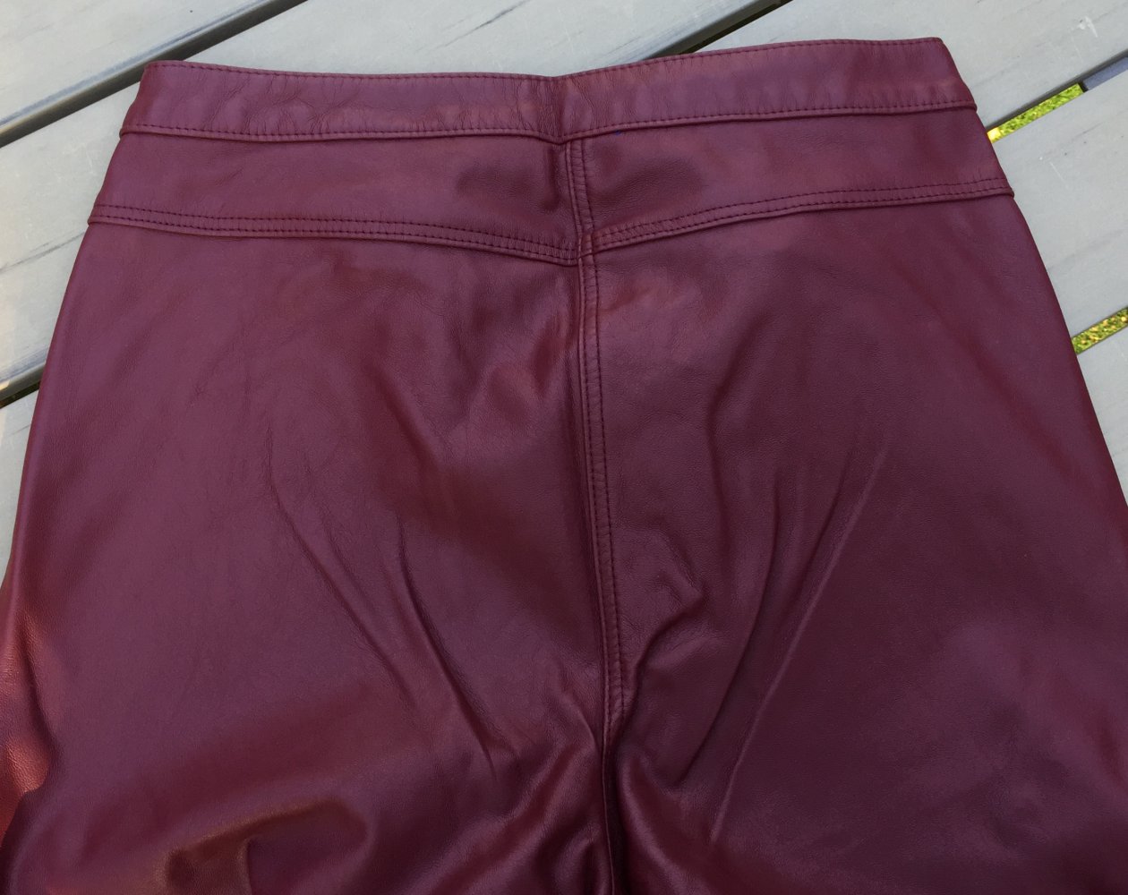 NEU: H&M Lederhose PU Lederleggings LANA DEL REY Röhre Gr. 38