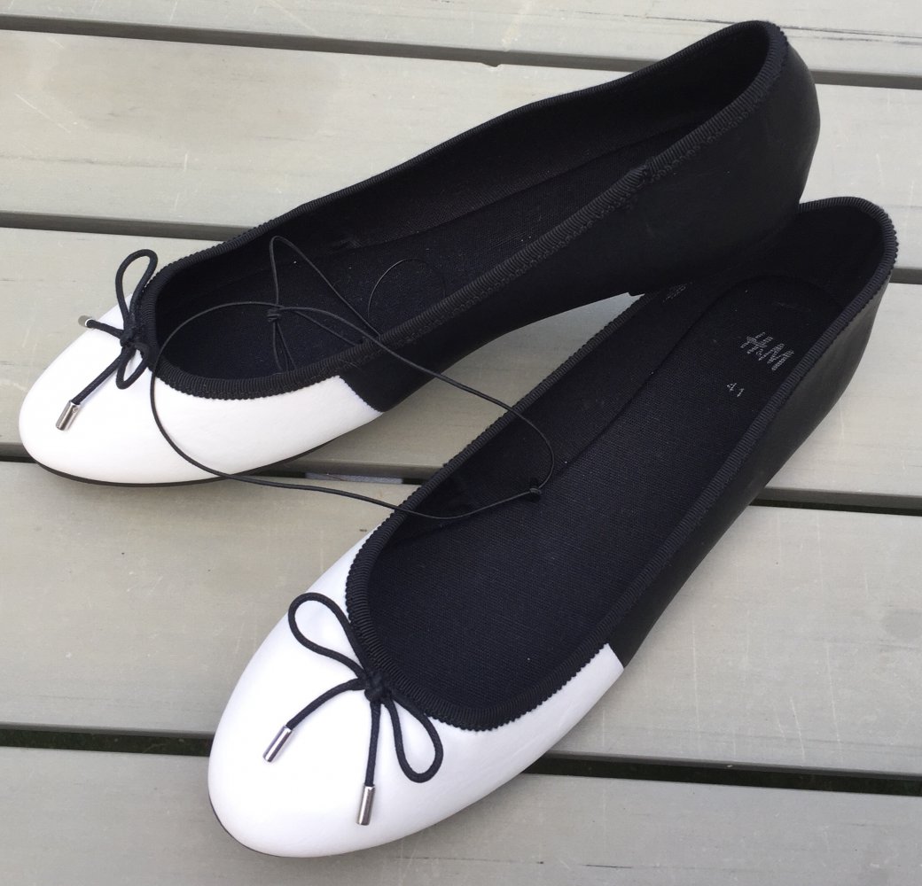 NEU: H&M Two Tones BALLERINAS Gr. 41