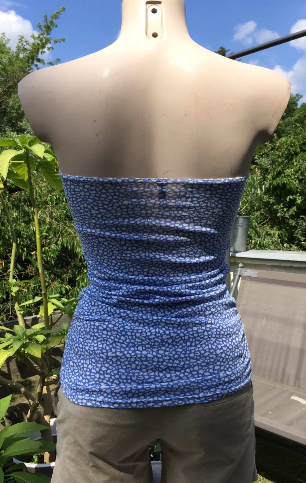 AMISU Tube Top BANDEAU Shirt