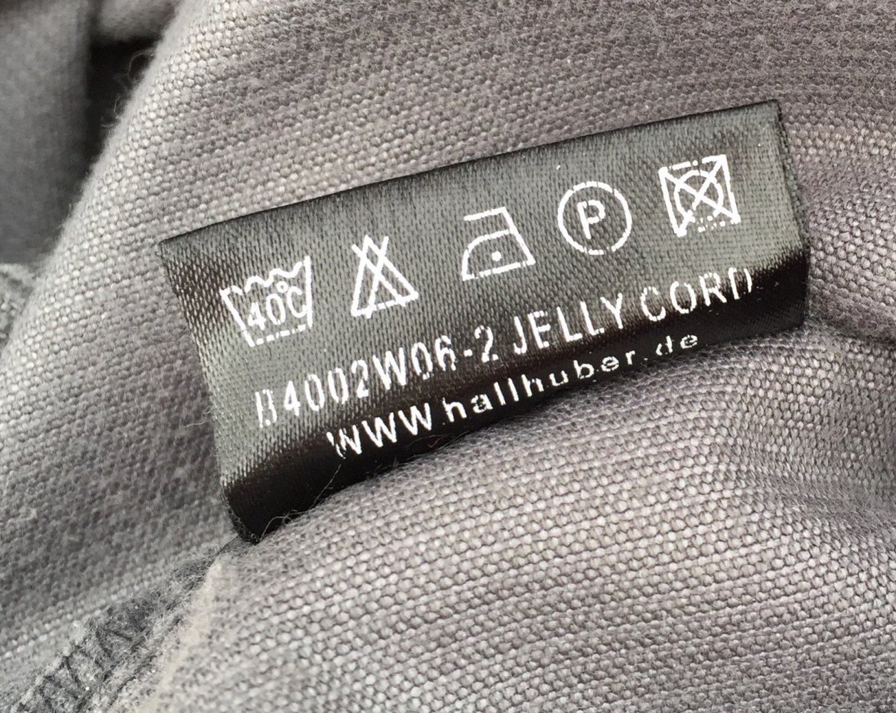 HALLHUBER Cordrock ROCK grau Gr. S (wie M)