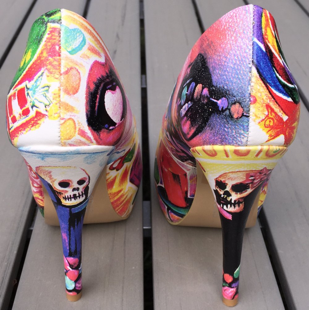 NEU: IRON FIST Latisha Wood CANDY Peeptoes Gr. 37