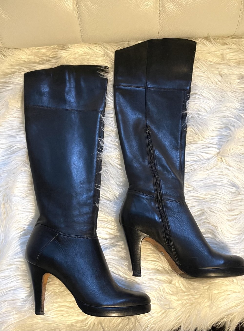 BUFFALO Vintage STIEFEL mit Mini Plateau Gr. 40