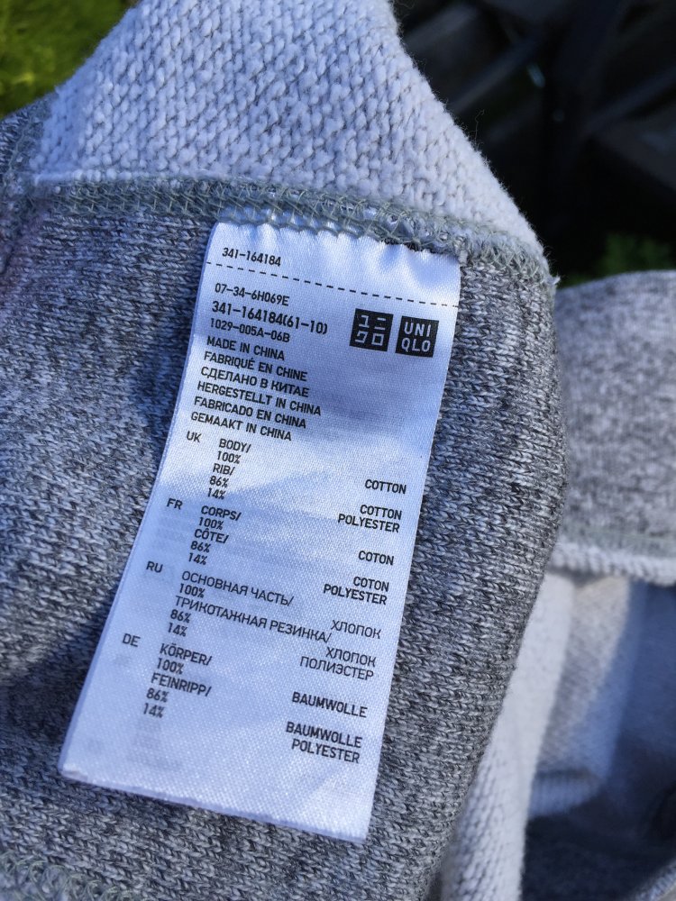 UNIQLO Sweatweste SWEATSHIRT ohne Ärmel