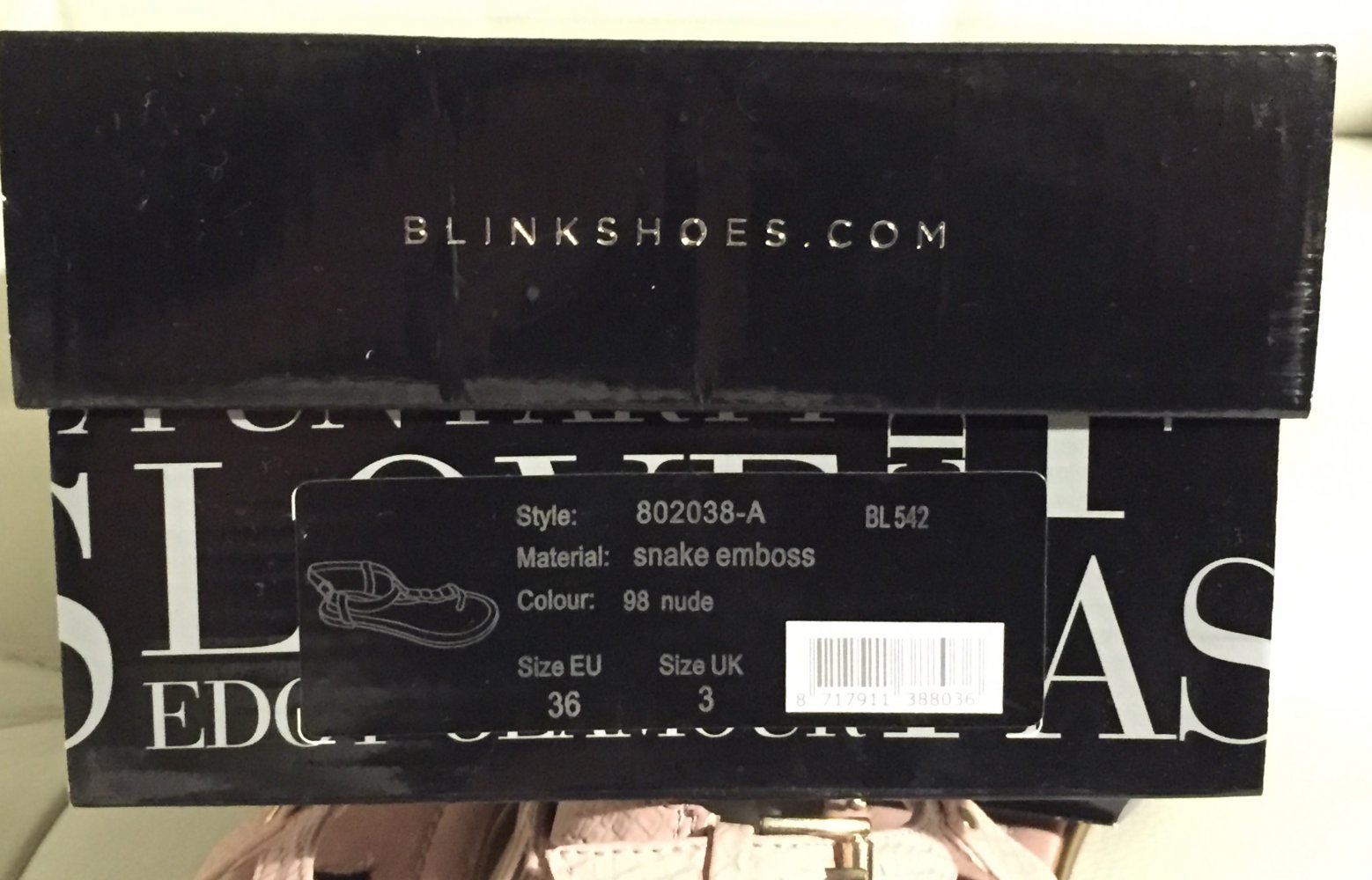 NEU: BLINK SANDALE Zehentrenner ROSA Gr. 36