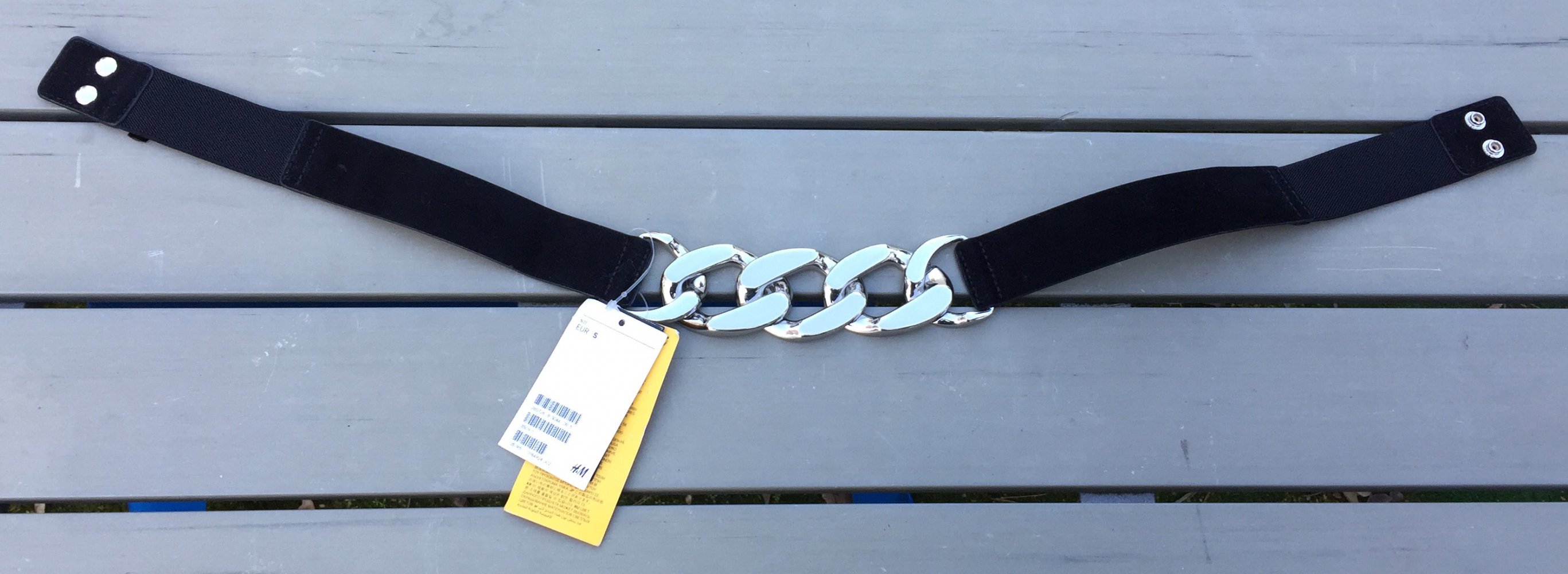 NEU: H&M Gürtel Kettenglieder / Gummi