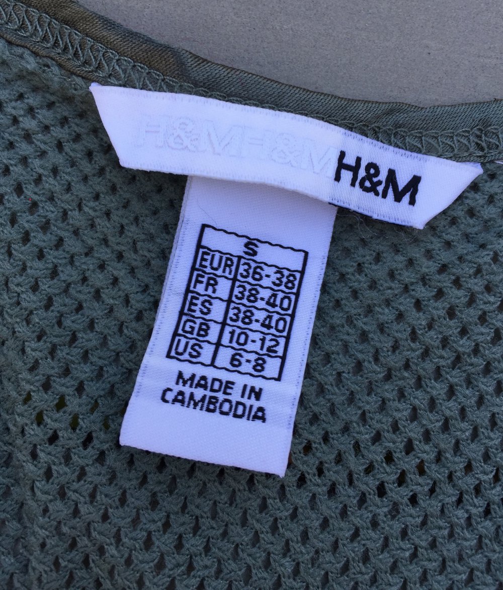 H&M Mesh Top Tanktop