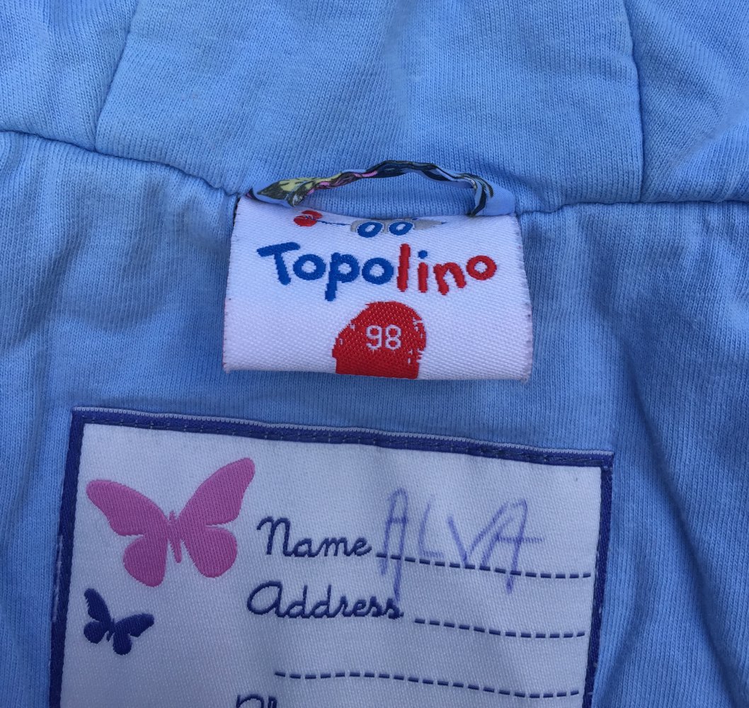 TOPOLINO Sommer PARKA Mille Fleur Gr. 98