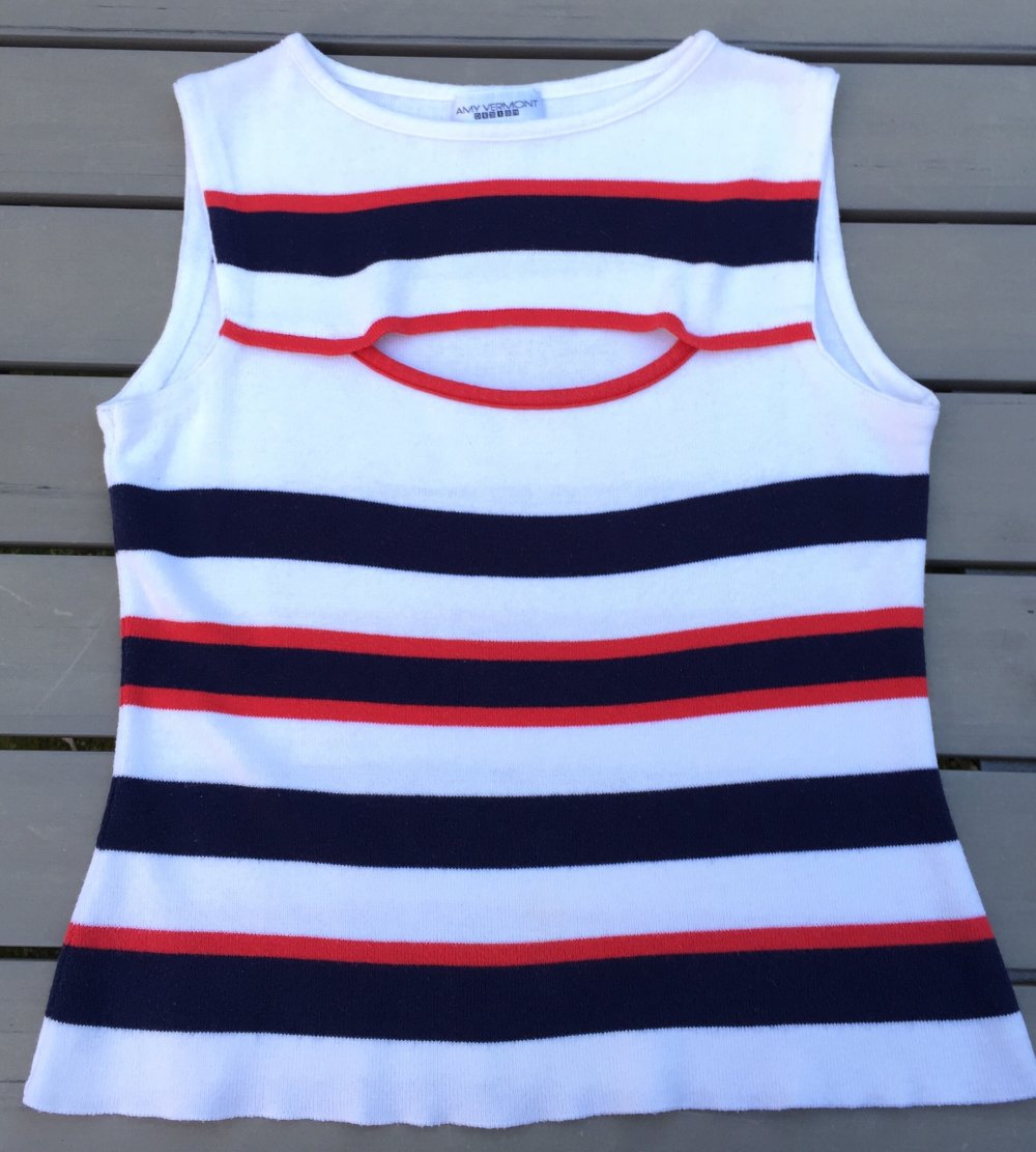 AMY VERMONT Feinstrick TOP Sommer Pulli 