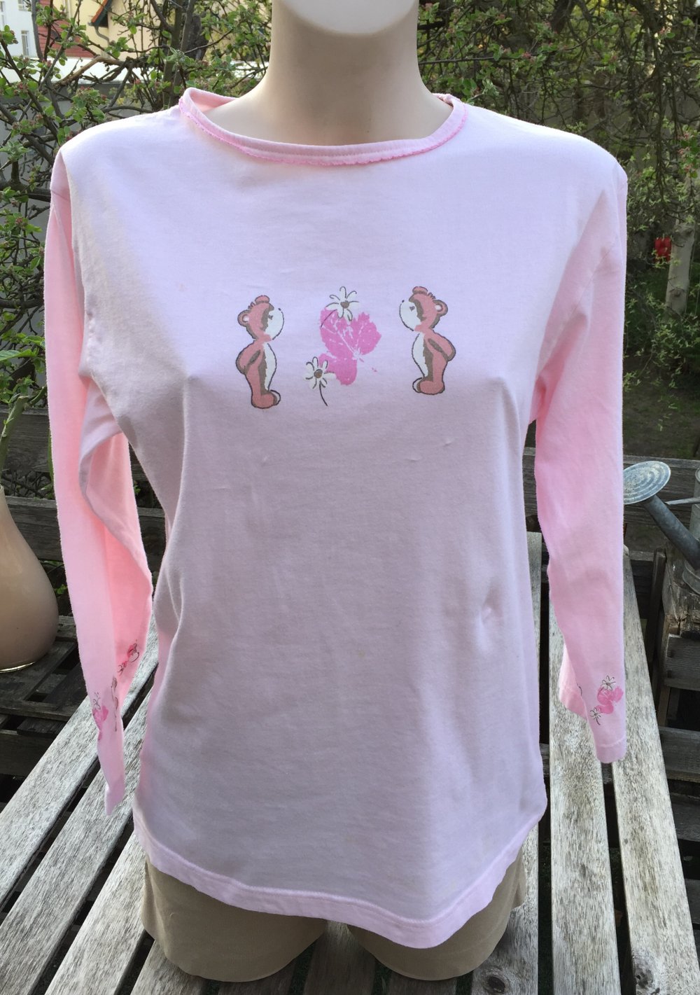 INFINITY WOMAN Longsleeve PYJAMA Oberteil Gr. 36/38