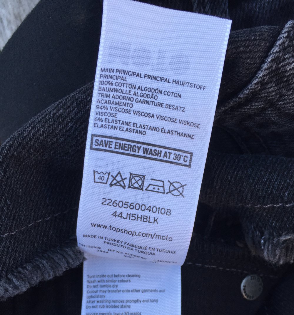 TOPSHOP Mom JEANS SHORTS Maternity Gr. 38