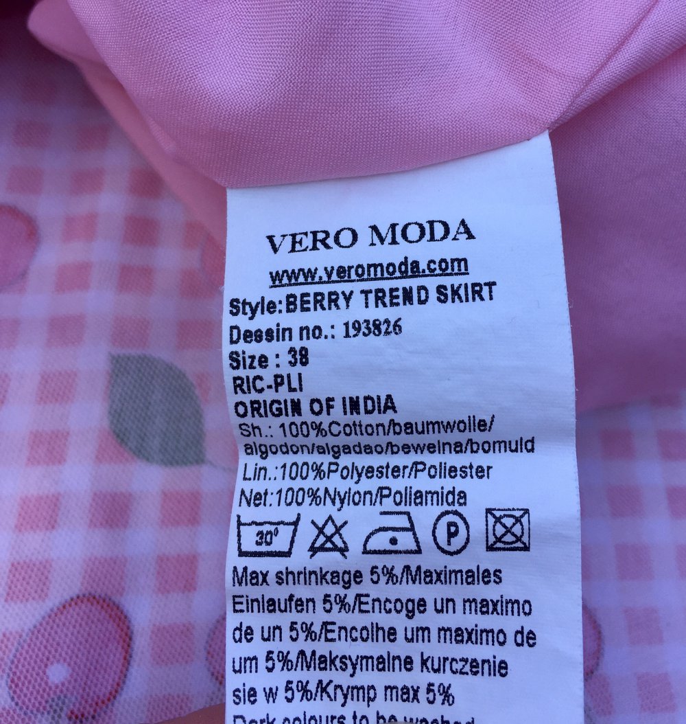 VERO MODA Rockabilly ROCK 50ties CHERRY Gr. 38