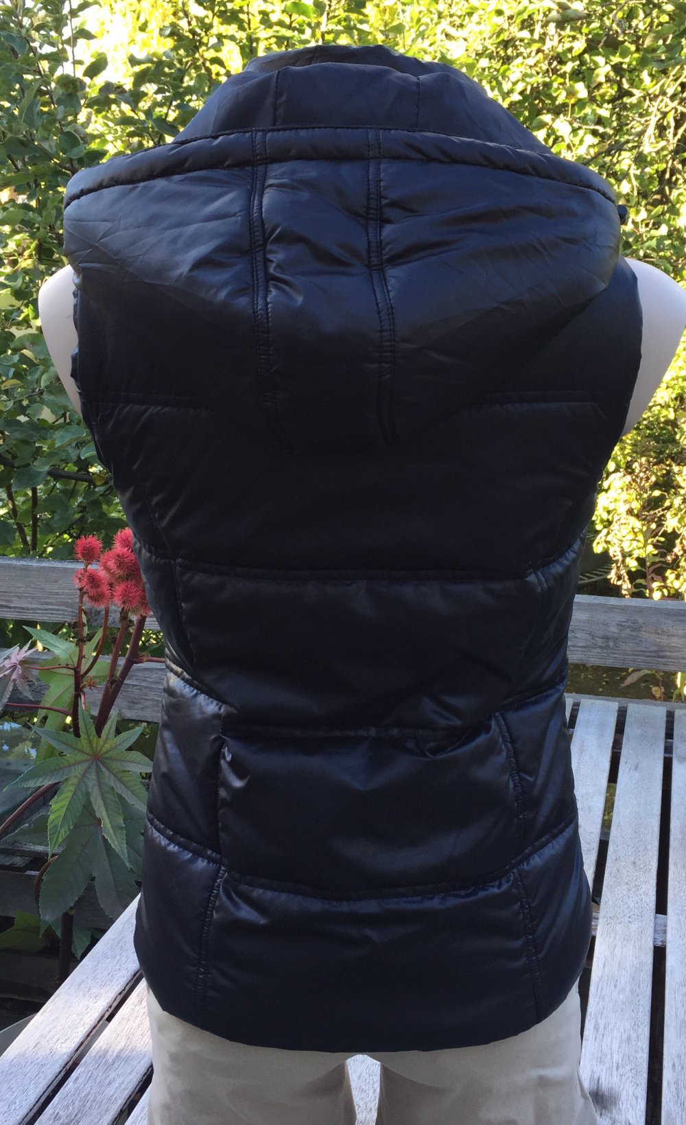 URBAN CLASSICS dicke Weste im Daunenlook Gr. S