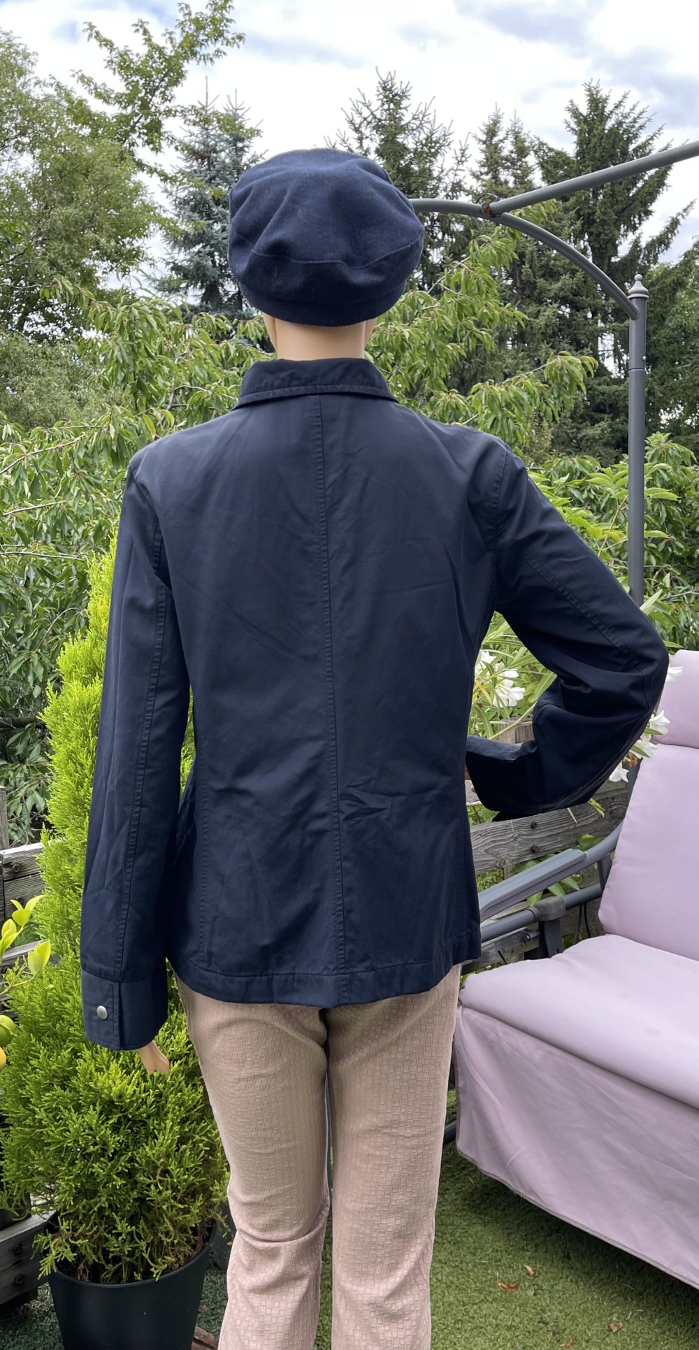 BENETTON Jacke CLEAN CHIC navyblau Gr. S