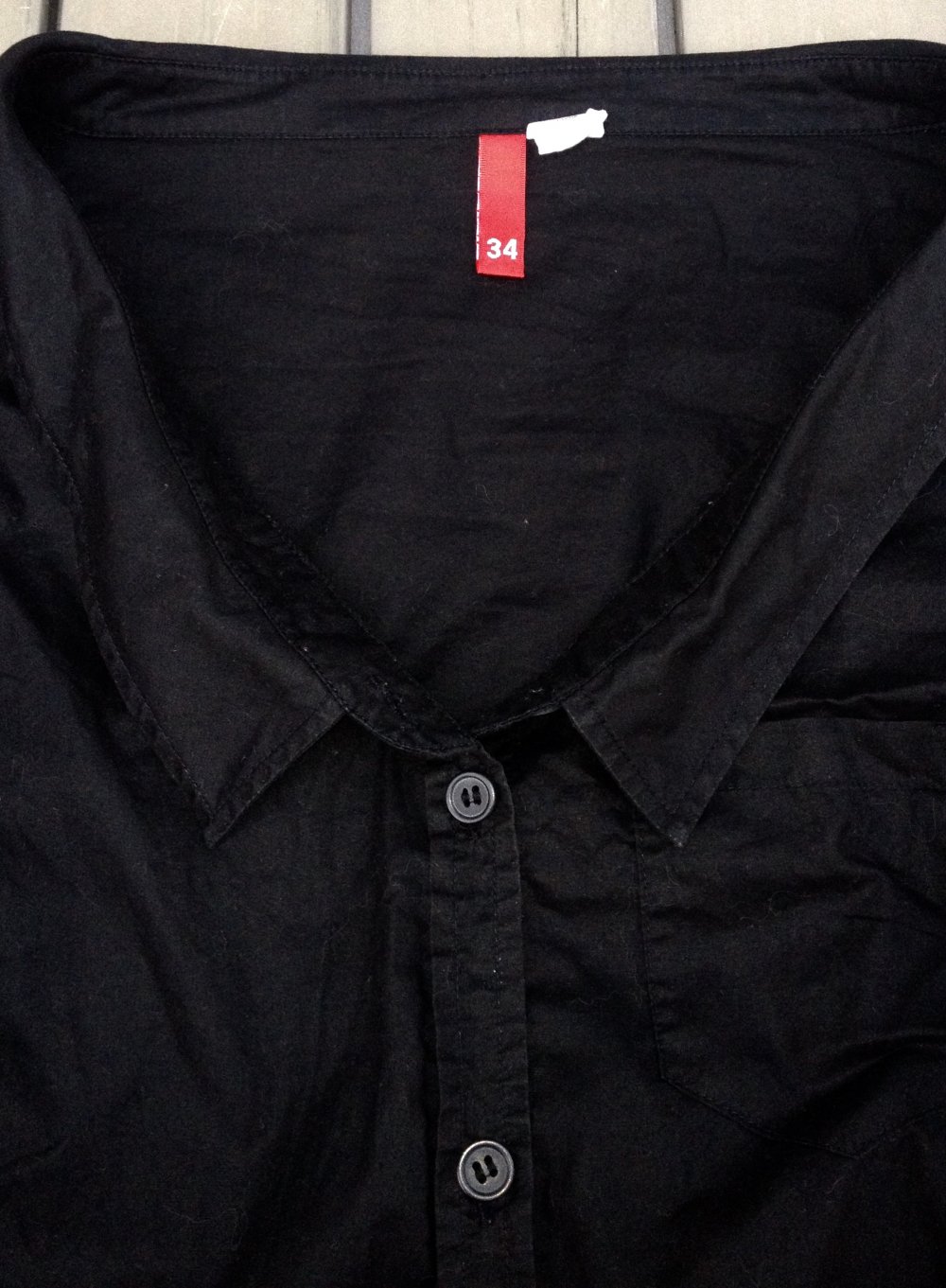 H&M Fledermaus BLUSE Statement-Ärmel Gr. 34