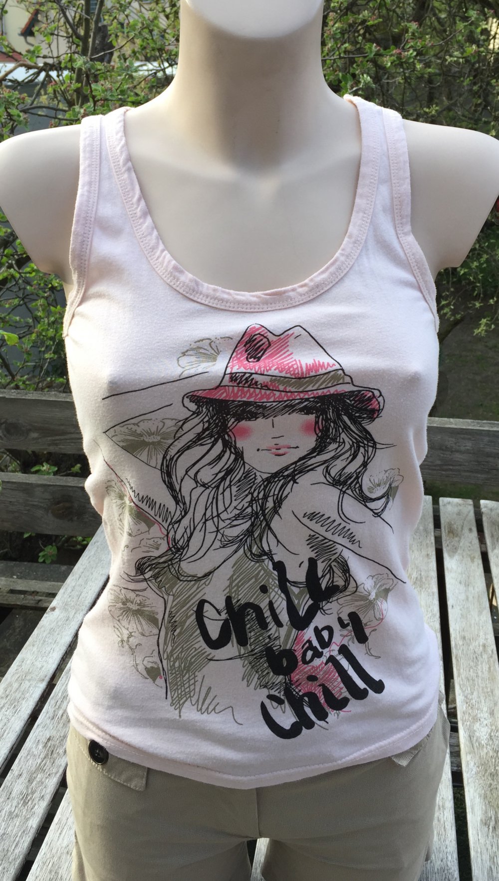 ONLY Top TANKTOP rosé Gr. XS