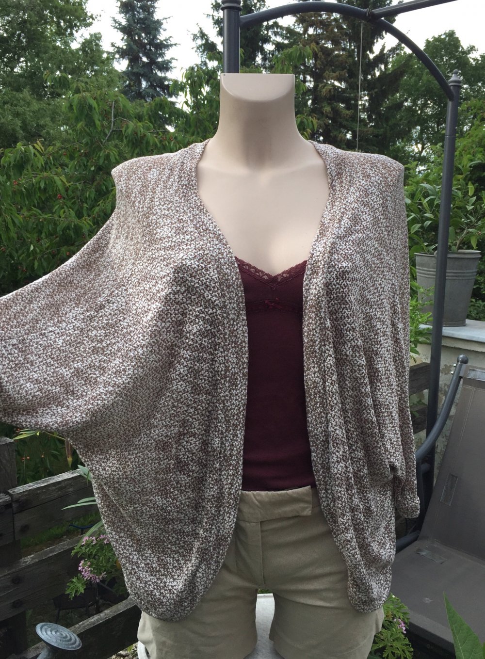 ORSAY Open Front CARDIGAN Fledermaus BOLERO onesize