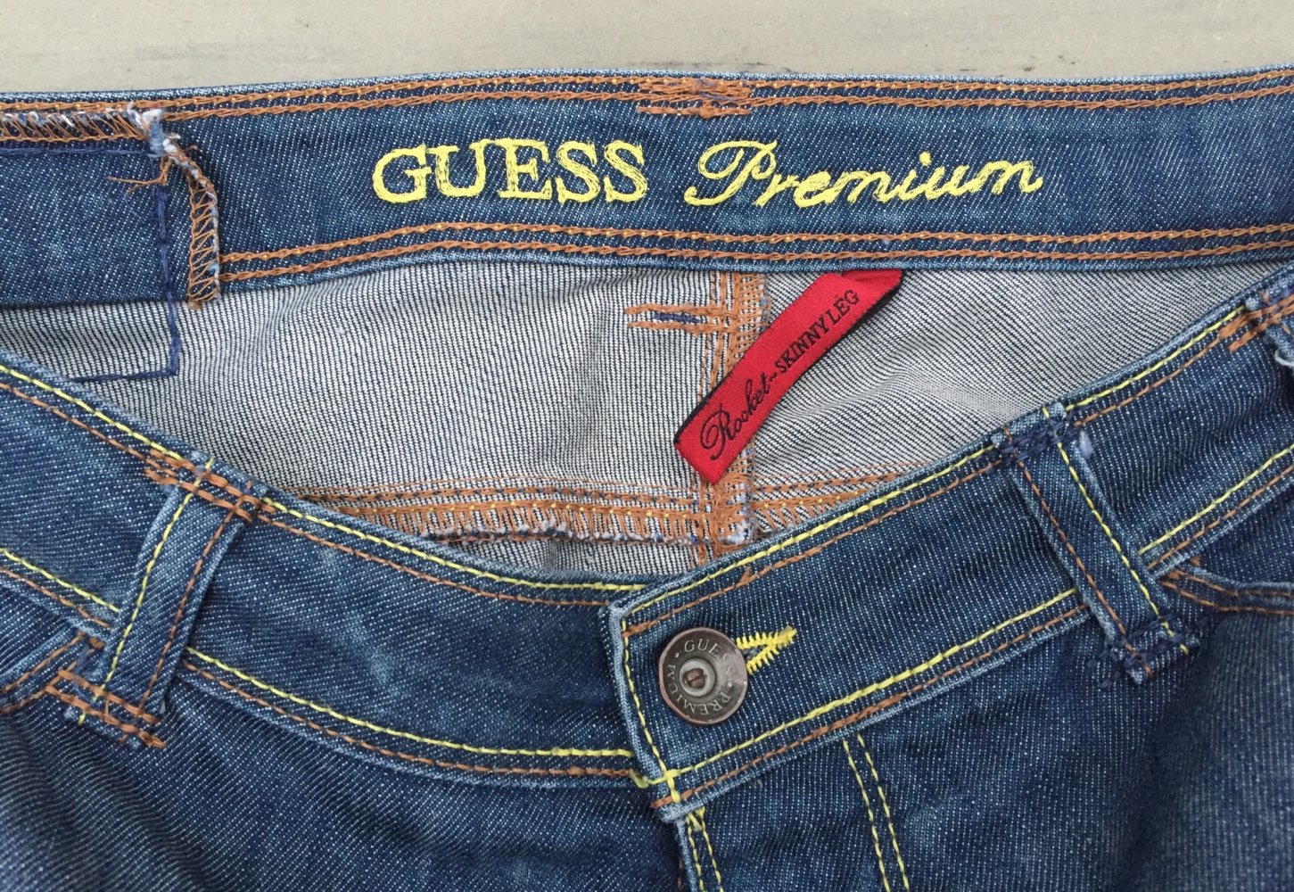 GUESS JEANS Twisted „Rocket Skinny Leg“ Gr. 30